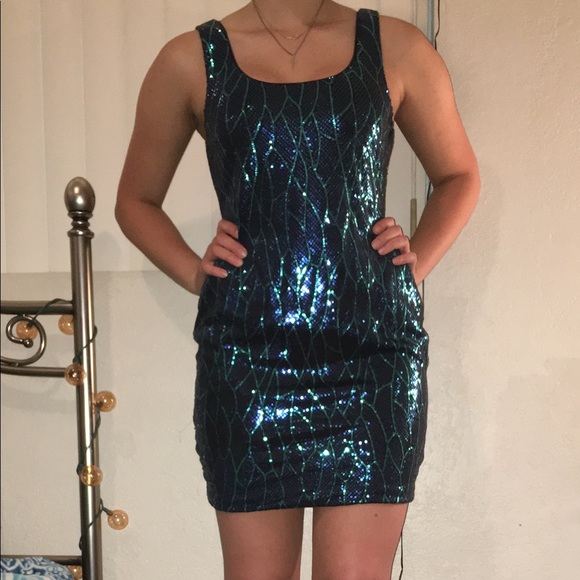 short sparkly dress